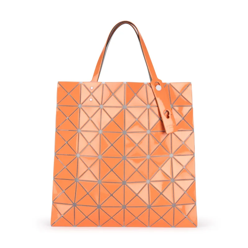 BAO BAO ISSEY MIYAKE Lucent Gloss Tote Bag - Orange sold by Moma