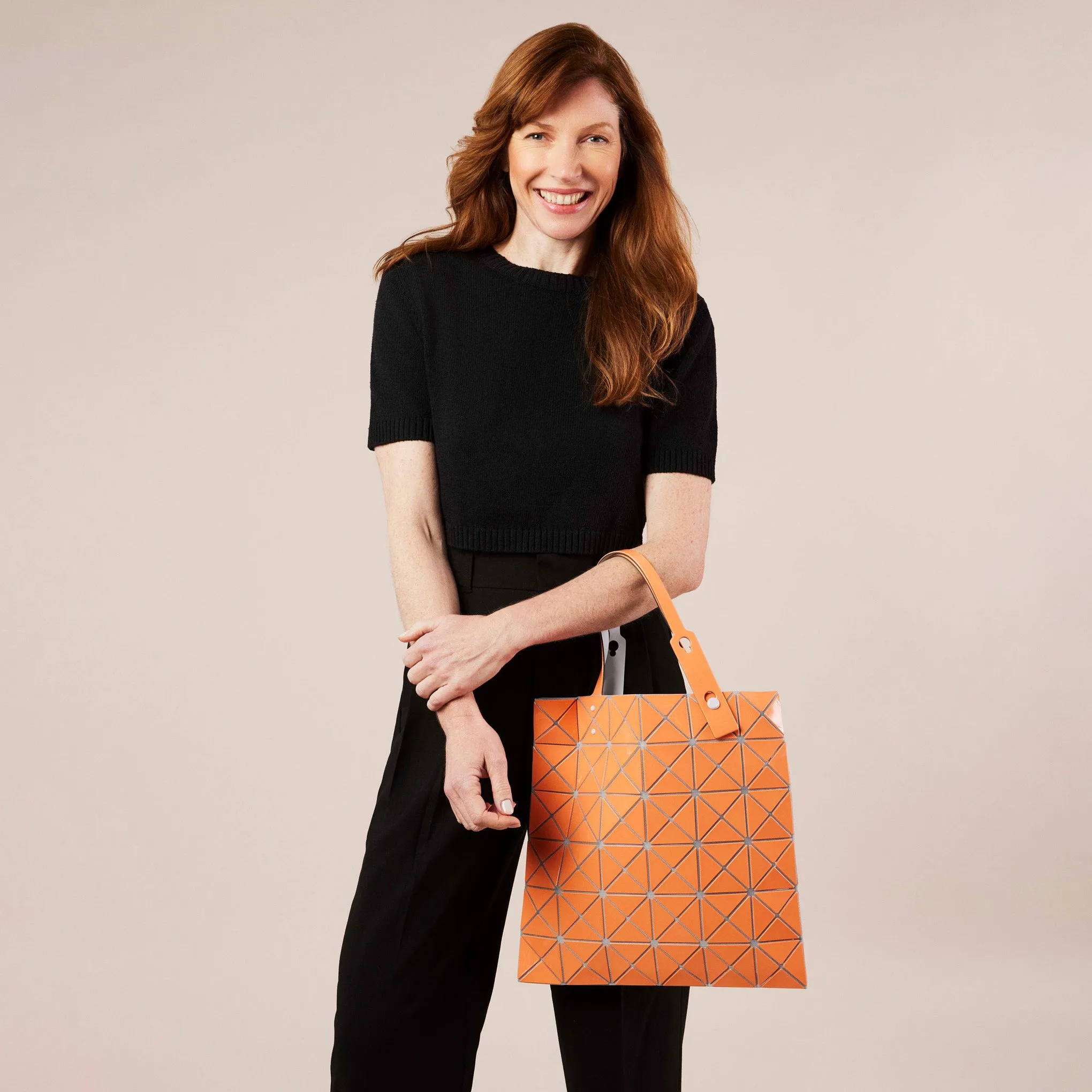 BAO BAO ISSEY MIYAKE Lucent Gloss Tote Bag - Orange sold by Moma product image thumbnail 2