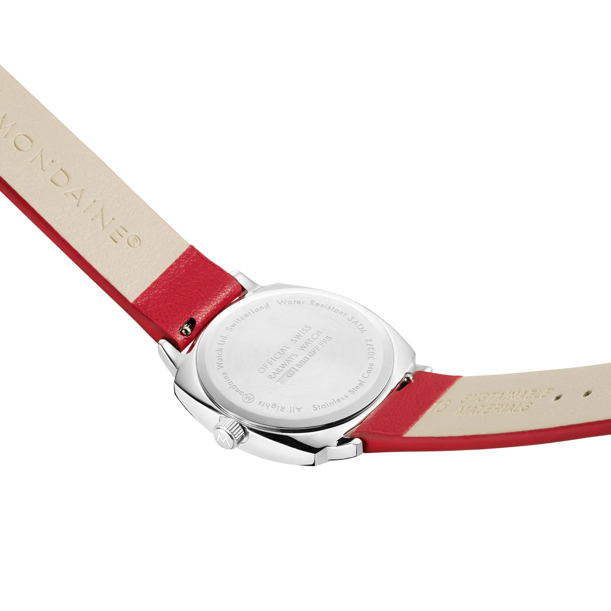 Mondaine Petite Cushion Watch sold by Moma product image thumbnail 5