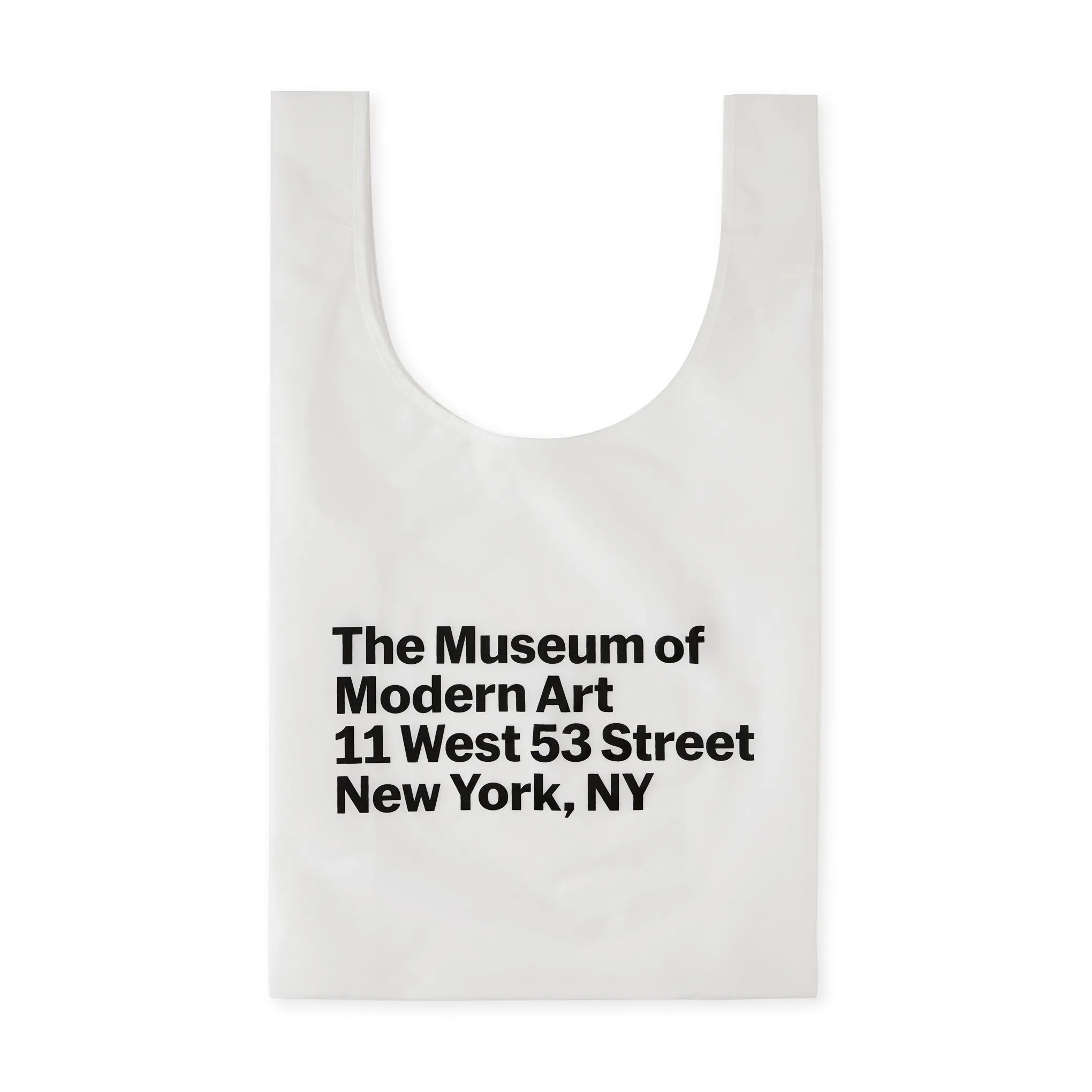 MoMA Baggu Recycled Nylon Standard Tote - White sold by Moma