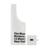 MoMA Baggu Recycled Nylon Standard Tote - White sold by Moma
