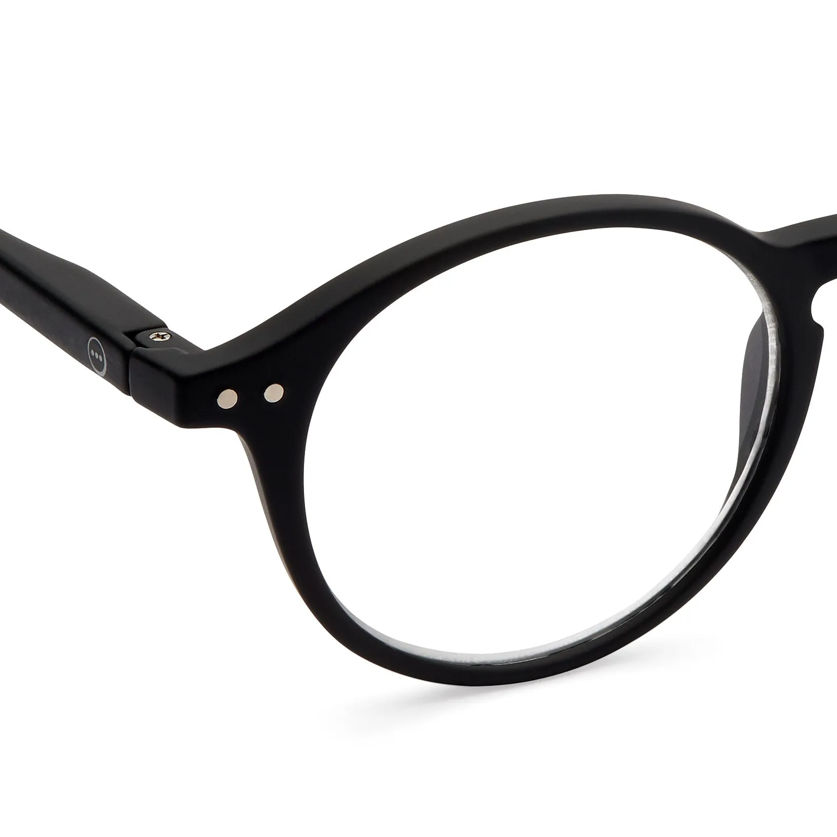 IZIPIZI Round Reading Glasses #D - Black sold by Moma product image thumbnail 3
