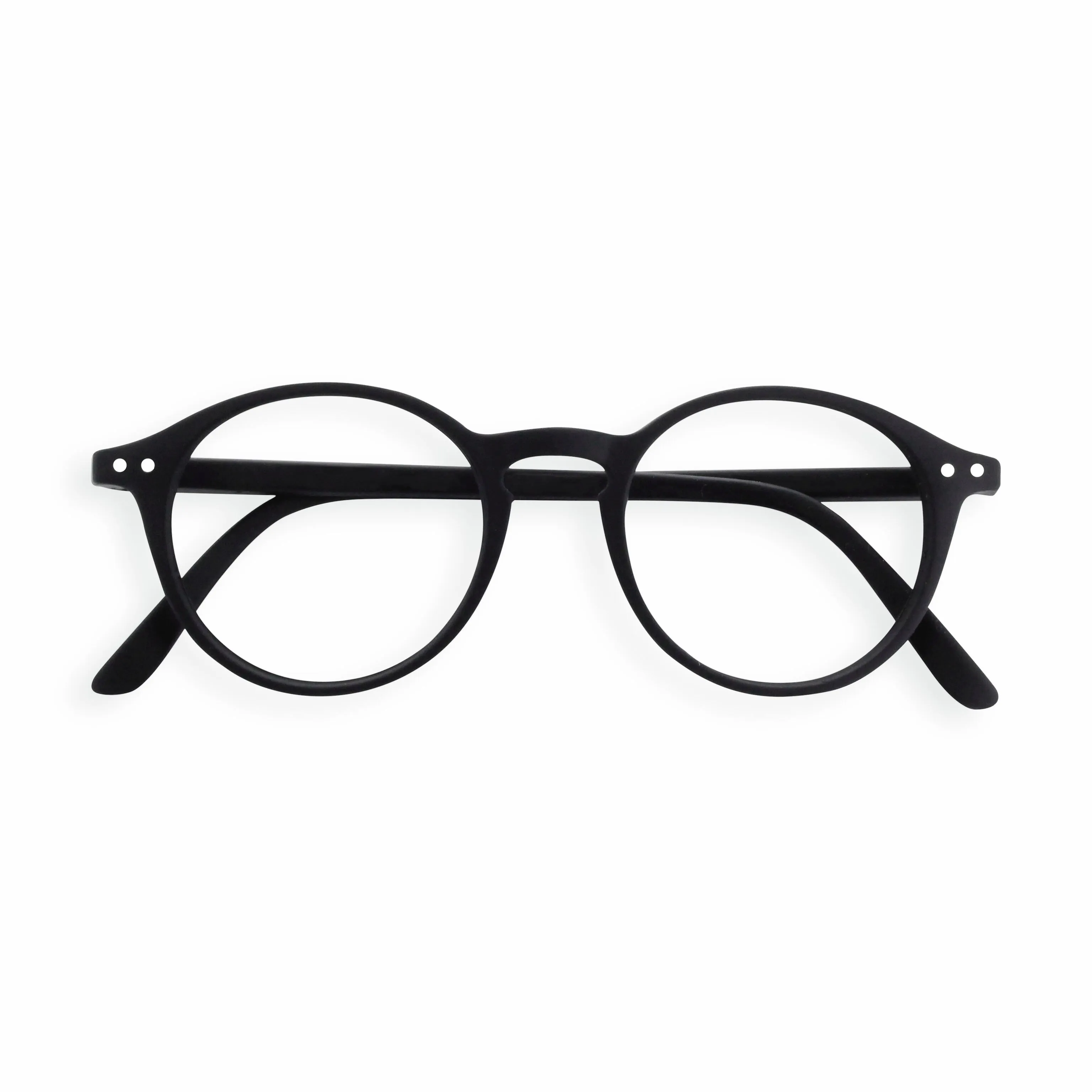 IZIPIZI Round Reading Glasses #D - Black sold by Moma