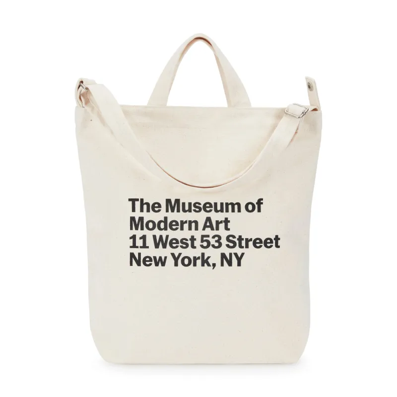 MoMA Baggu Recycled Cotton Duck Bag - Natural sold by Moma