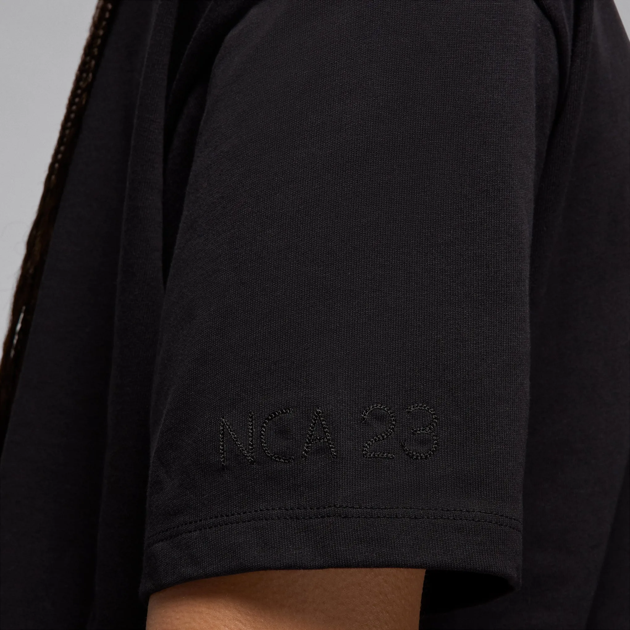 Jordan Brand x Nina Chanel Abney Short-Sleeve Cotton T-Shirt - Black sold by Moma product image thumbnail 5