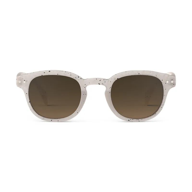 IZIPIZI Artefact Sunglasses - Ceramic Beige sold by Moma