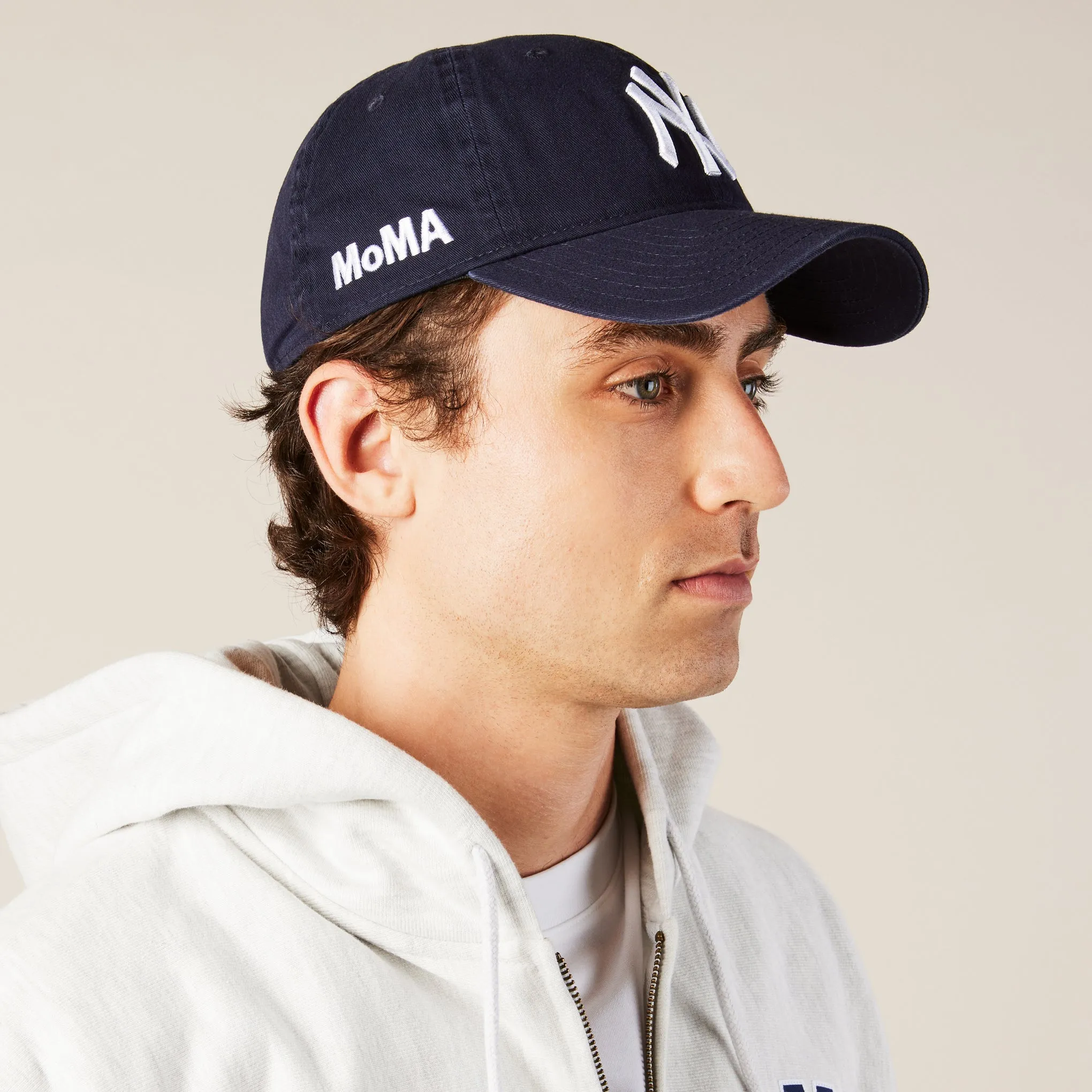 MoMA NY Yankees Adjustable Baseball Cap - Navy sold by Moma product image thumbnail 4