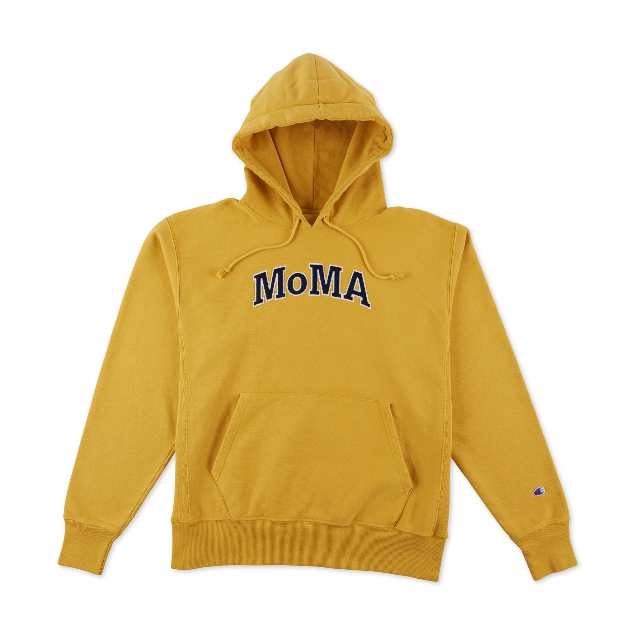 Champion Garment-Dyed Hoodie - MoMA Edition - Bold Nytop Gold sold by Moma