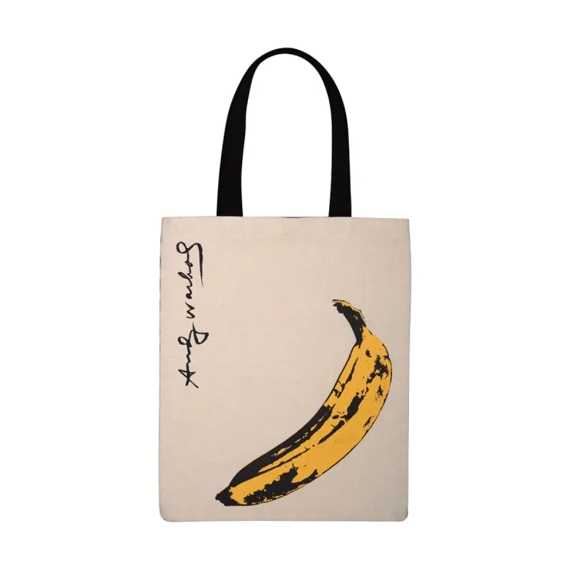 Andy Warhol Cotton Canvas Tote Bag - Banana sold by Moma