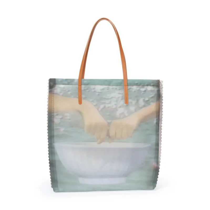 Joan Jonas Rachel Comey Mesh Tote - Forest sold by Moma