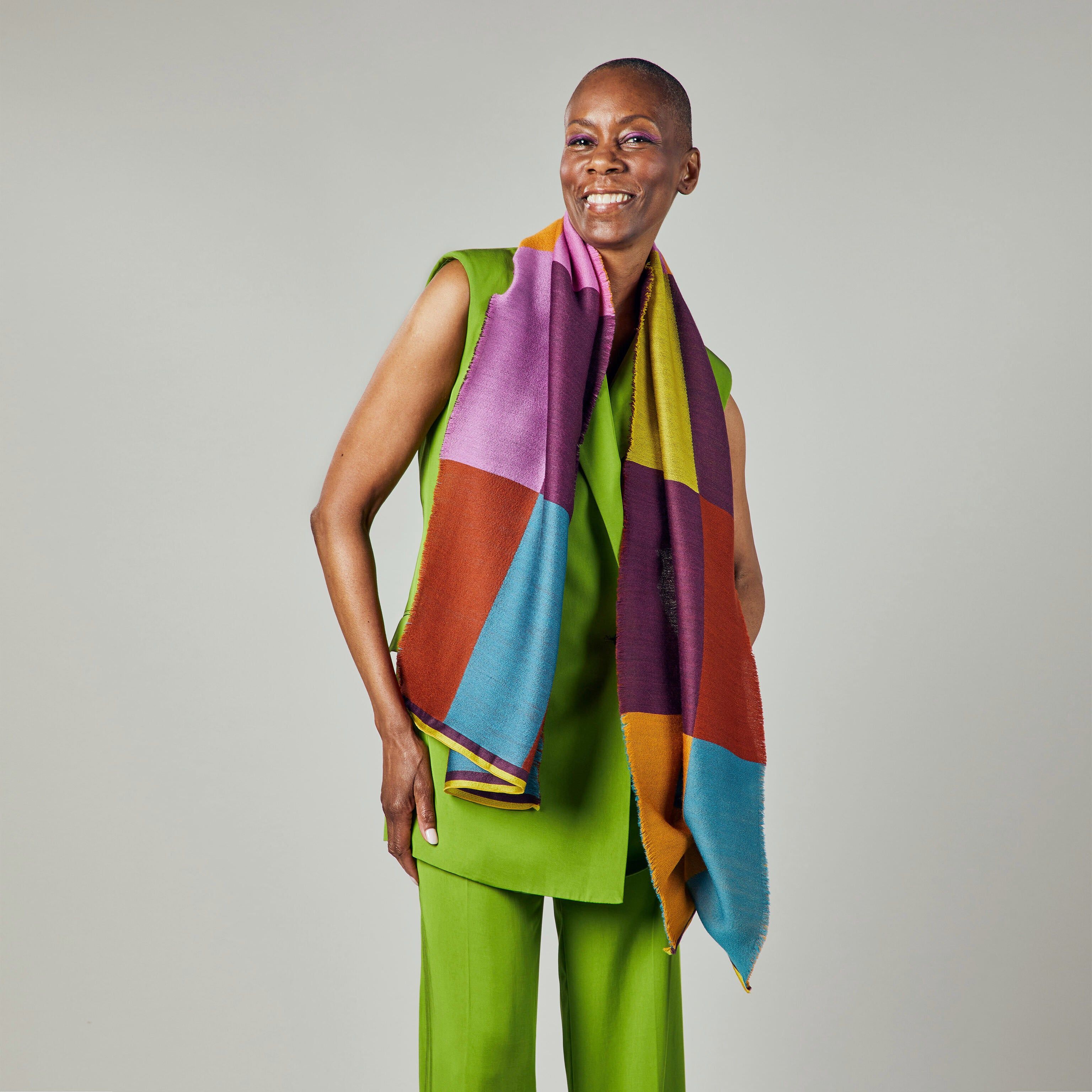 Traits Laura Wool & Silk Scarf sold by Moma product image thumbnail 4