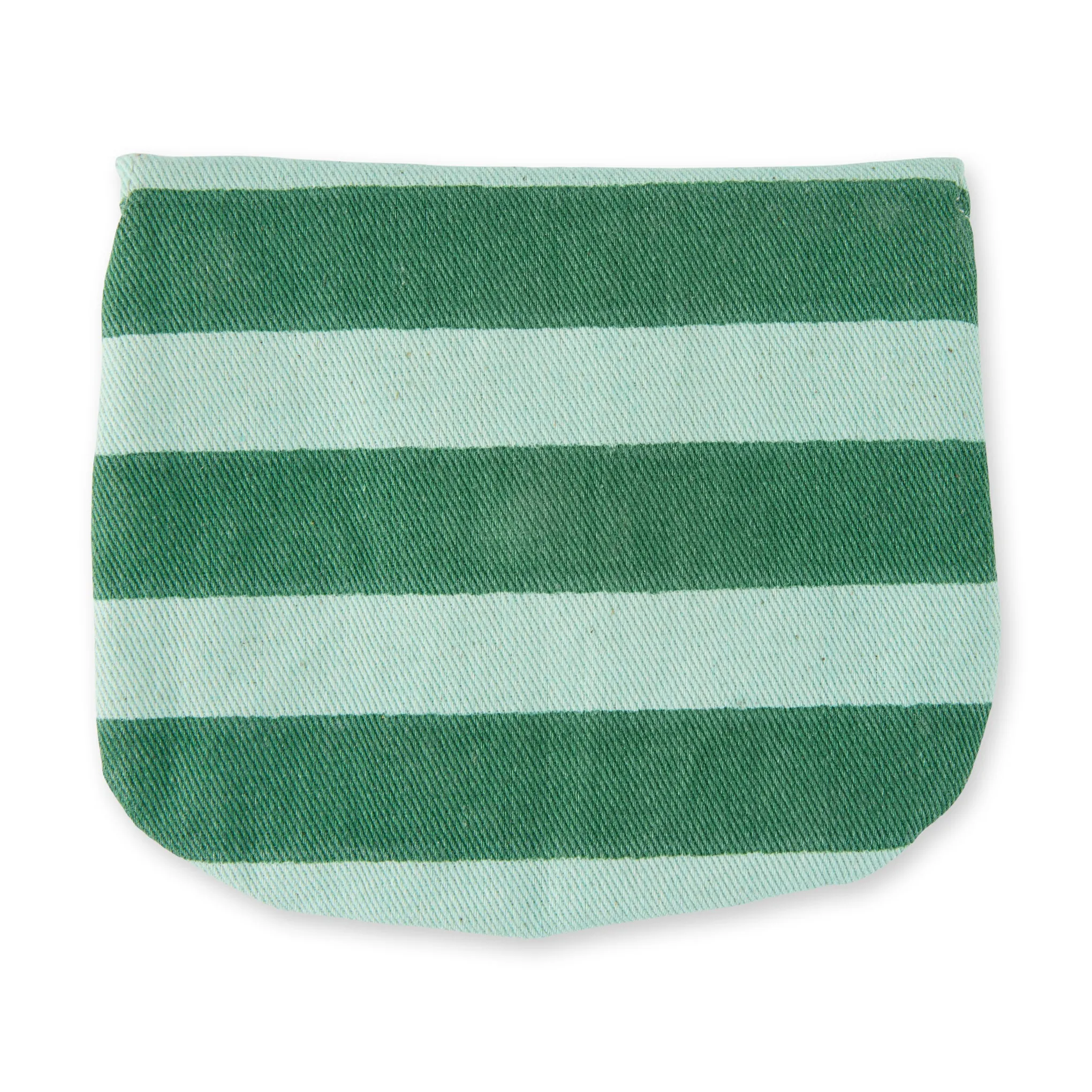 Randa Striped Cotton Purse - Green/ Light Green sold by Moma product image thumbnail 4