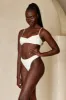 Capri Thong - Ivory Boucle sold by Monday Swimwear