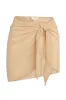 South Beach Sarong - Raffia Crinkle Linen sold by Monday Swimwear