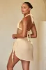 South Beach Sarong - Raffia Crinkle Linen sold by Monday Swimwear