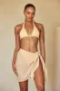 South Beach Sarong - Raffia Crinkle Linen sold by Monday Swimwear
