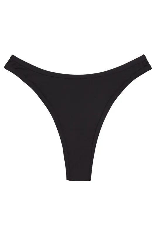 Somerset Bottom - Black sold by Monday Swimwear
