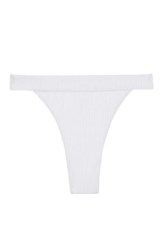 Argentina Bottom - White Sand Crinkle sold by Monday Swimwear