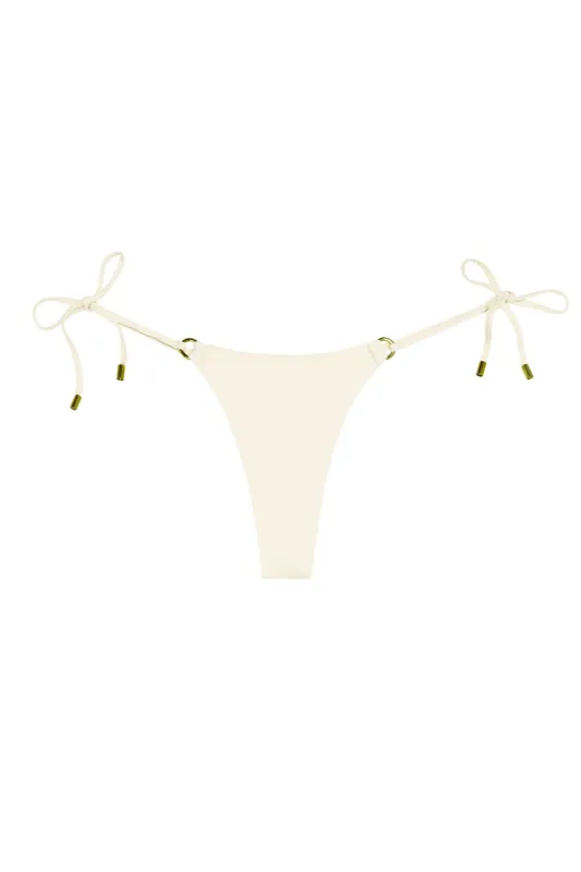 Havana Thong - Ivory sold by Monday Swimwear
