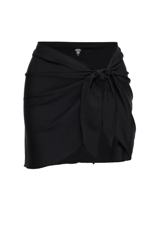 St. Barth's Skirt - Black sold by Monday Swimwear