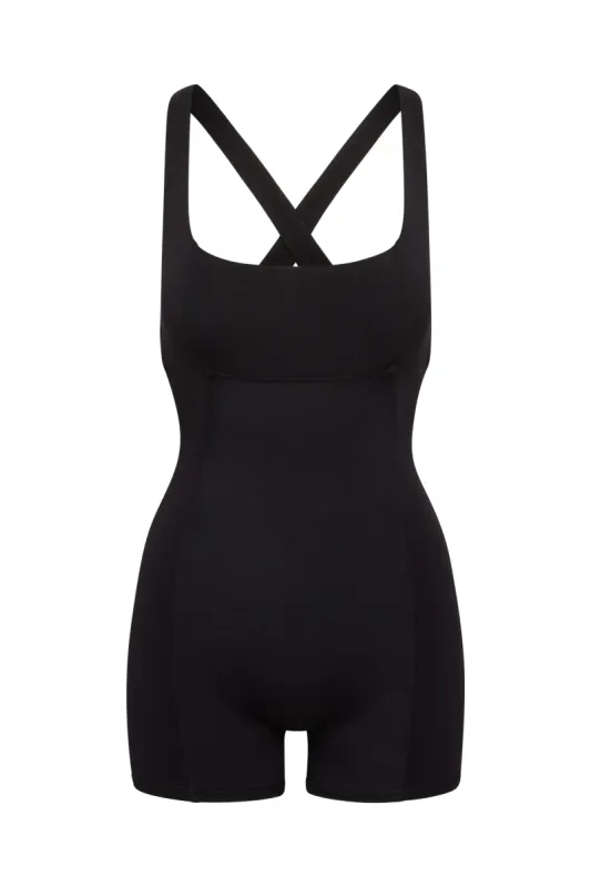 Sequoia Romper - Black sold by Monday Swimwear