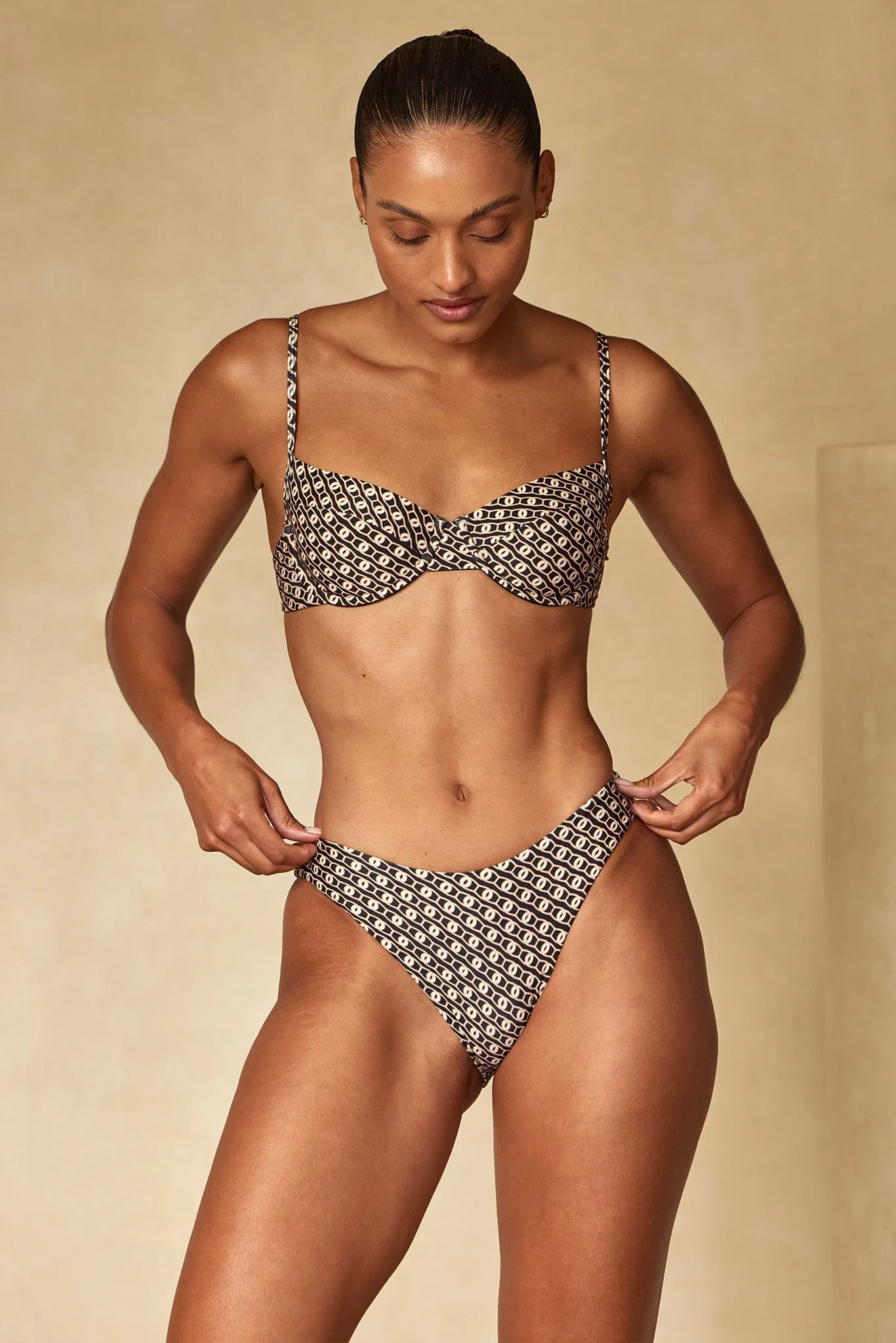 Seychelles Bottom - Geo Lynx (Modest Coverage) sold by Monday Swimwear product image thumbnail 5