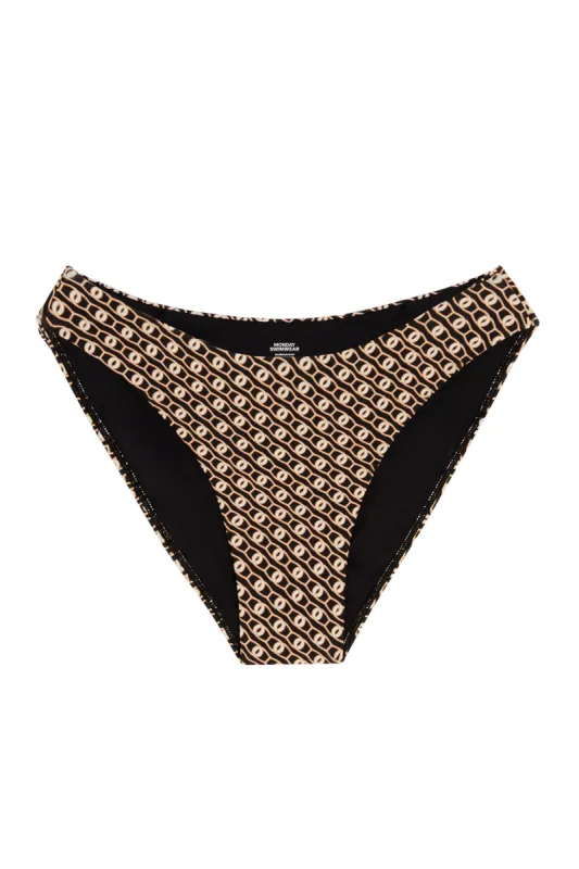 Seychelles Bottom - Geo Lynx (Modest Coverage) sold by Monday Swimwear