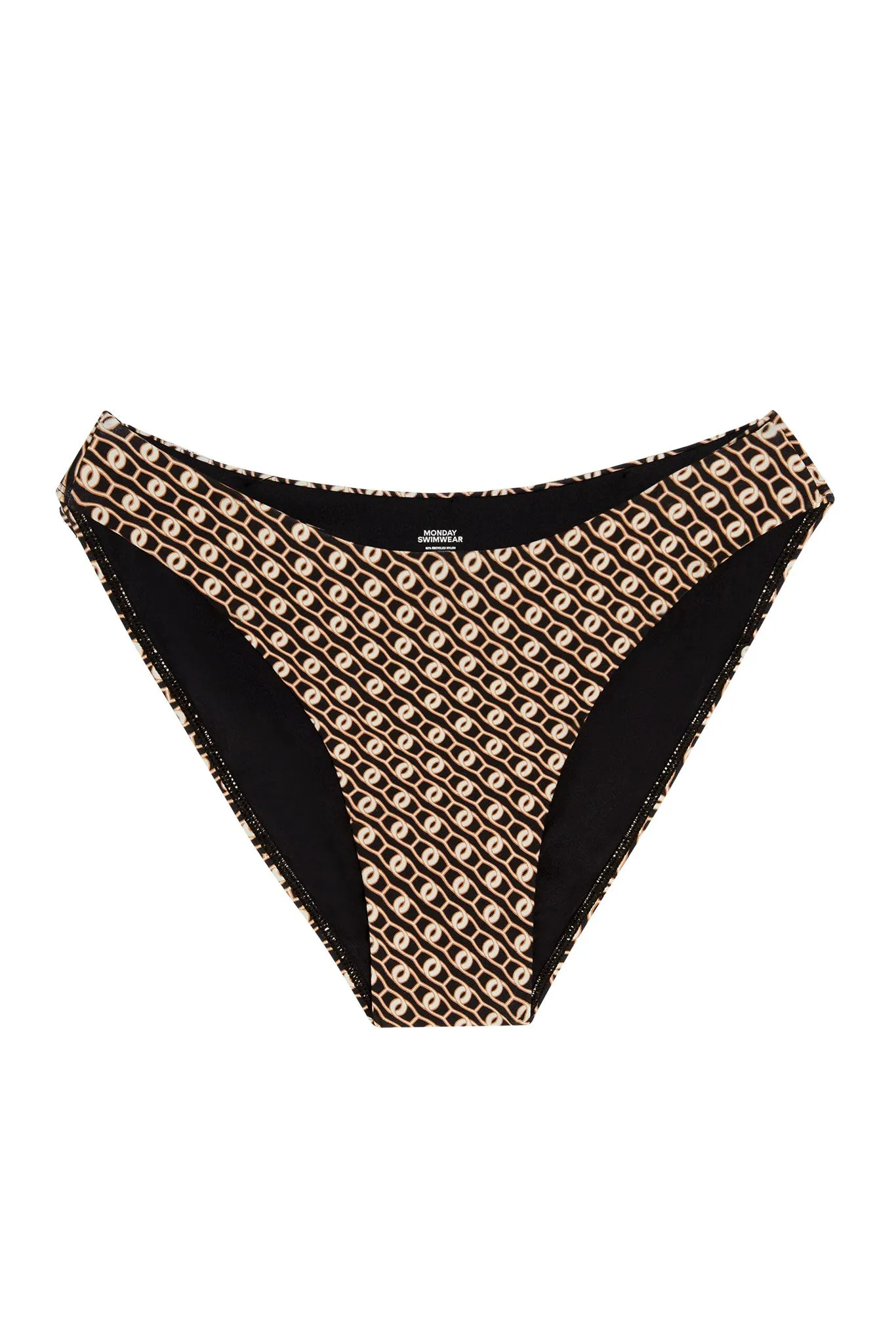 Seychelles Bottom - Geo Lynx (Modest Coverage) sold by Monday Swimwear