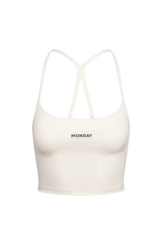 Olympic Tank - Ivory sold by Monday Swimwear