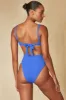 Riviera Bottom - Cobalt Crinkle sold by Monday Swimwear