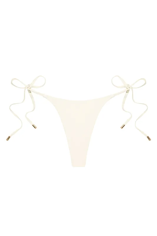 Palma Bottom - Ivory sold by Monday Swimwear