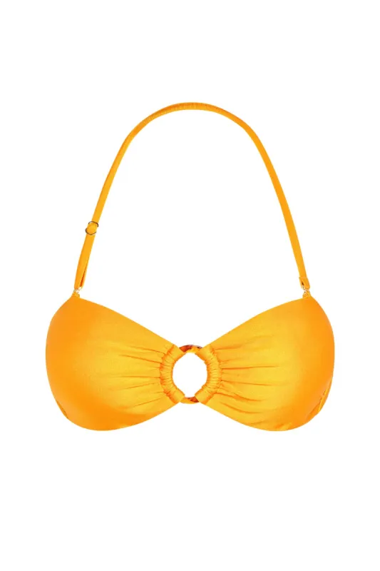 Costa Rica Top - Mango Shiny sold by Monday Swimwear
