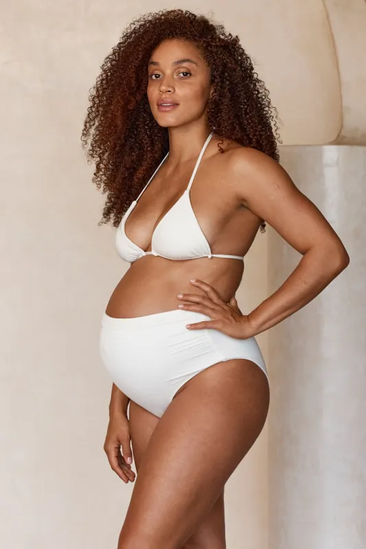 Maternity Riviera Bottom - Ivory sold by Monday Swimwear