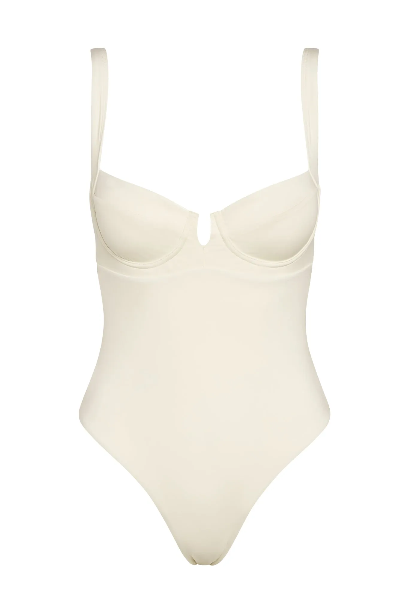Clovelly One Piece - Ivory sold by Monday Swimwear
