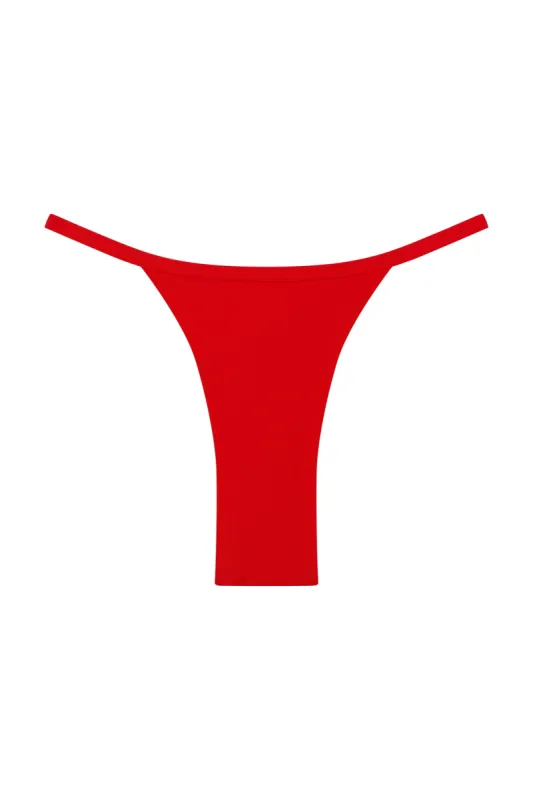Kauai Bottom - Chili Pepper sold by Monday Swimwear