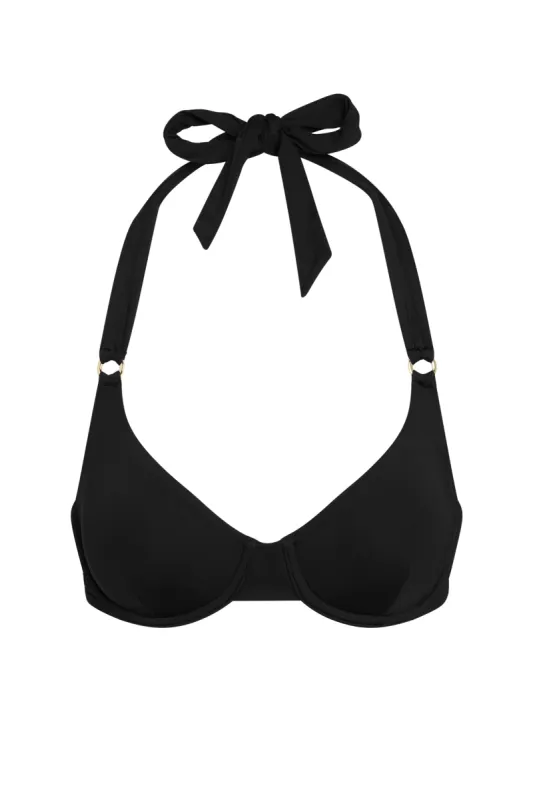 Honolulu Top - Black sold by Monday Swimwear