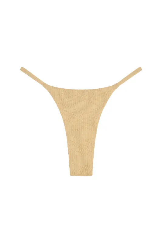 Brazil Thong - Raffia Summer Plaid sold by Monday Swimwear