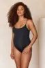 Maternity Bahamas One Piece - Black sold by Monday Swimwear