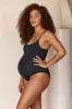 Maternity Bahamas One Piece - Black sold by Monday Swimwear