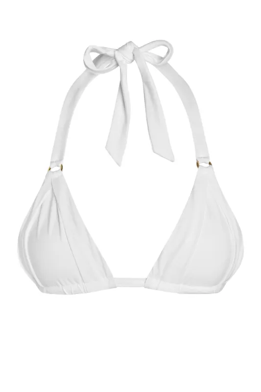 Morocco Top - True White sold by Monday Swimwear