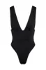 Florence One Piece - Black sold by Monday Swimwear