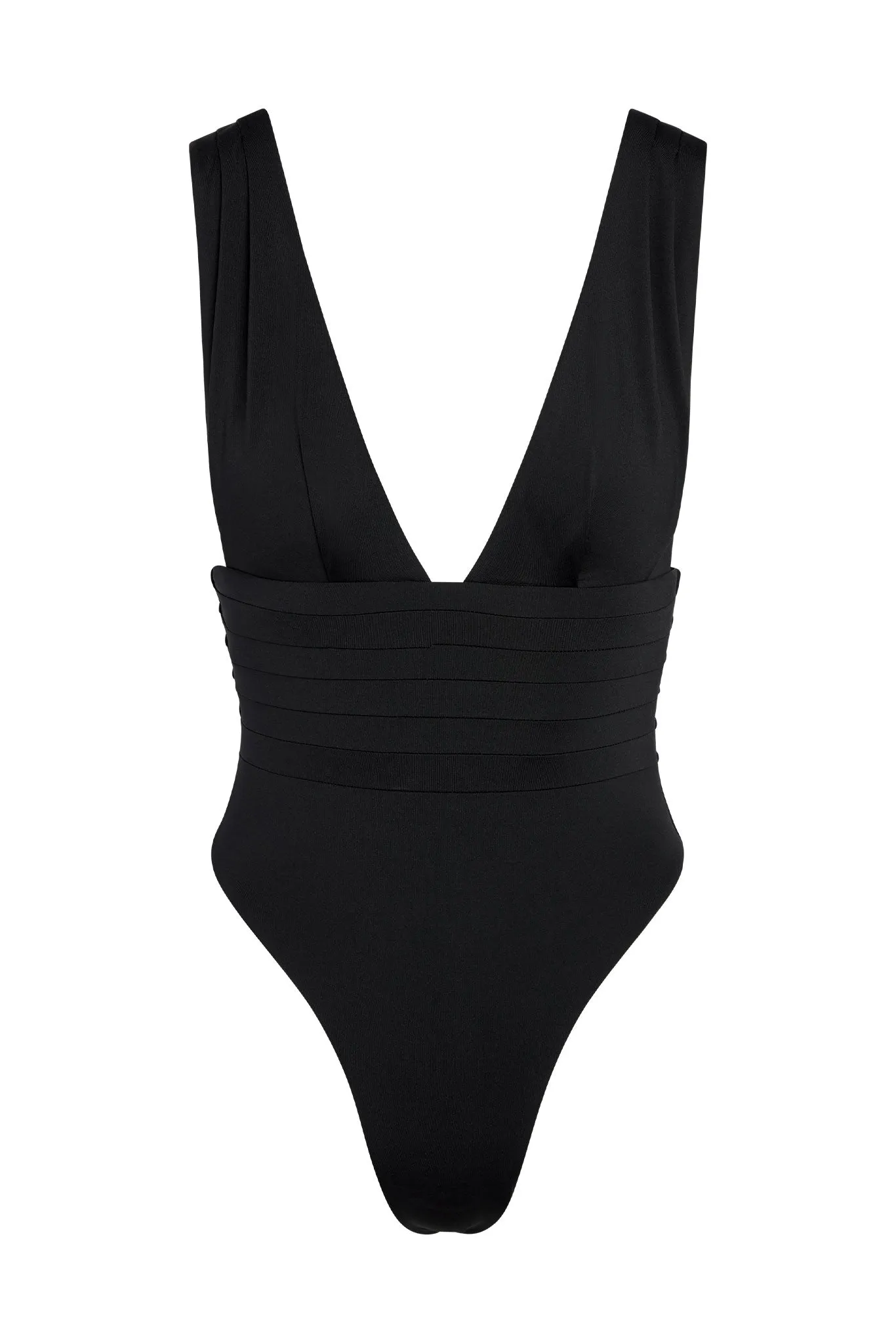 Florence One Piece - Black sold by Monday Swimwear