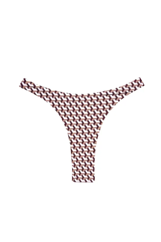 Tamarama Bottom - Husk Geo sold by Monday Swimwear