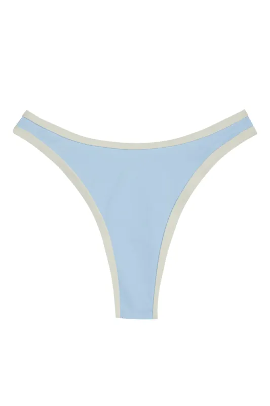 Somerset Bottom - Ivory/Sea Mist sold by Monday Swimwear