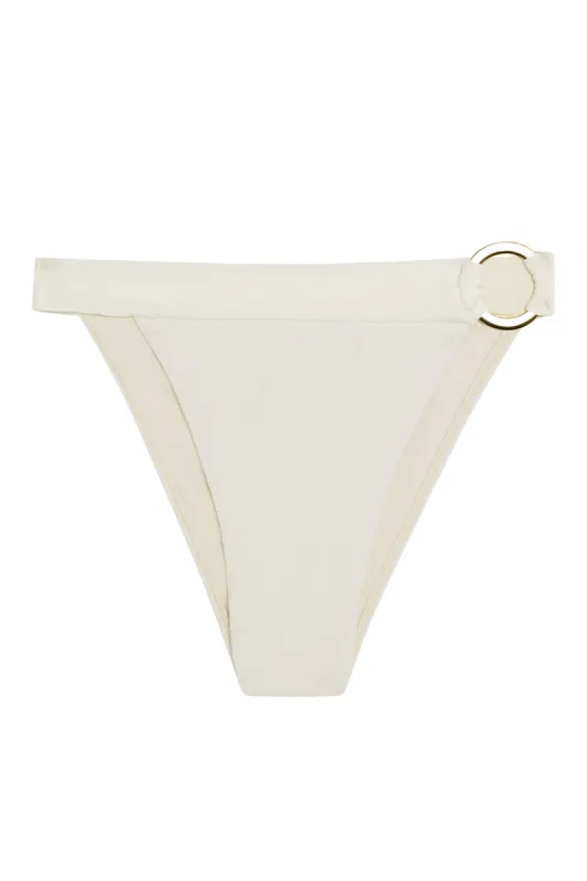 Antigua Bottom - Ivory Boucle sold by Monday Swimwear
