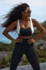 Arches “The Tash Bra” - Black/Ivory sold by Monday Swimwear