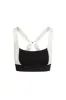 Arches “The Tash Bra” - Black/Ivory sold by Monday Swimwear