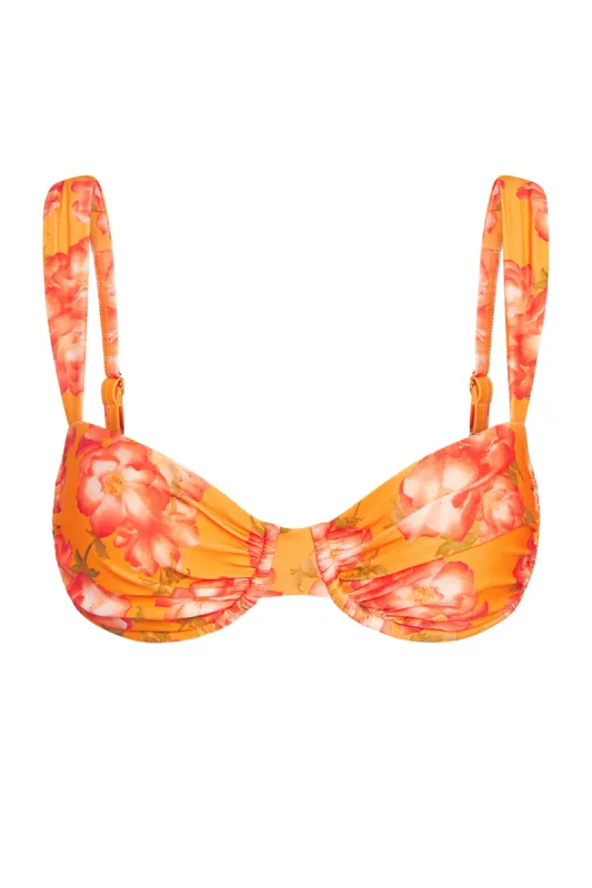Malibu Top - Field of Dreams sold by Monday Swimwear