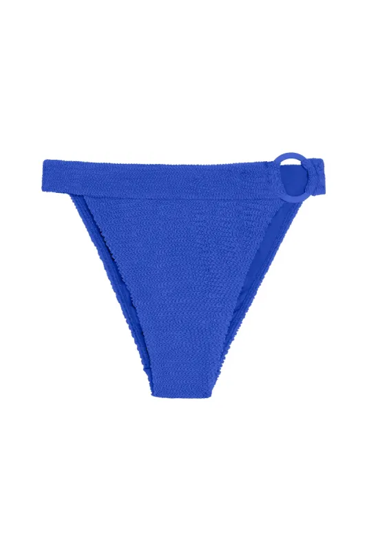 Antigua Bottom - Cobalt Crinkle sold by Monday Swimwear