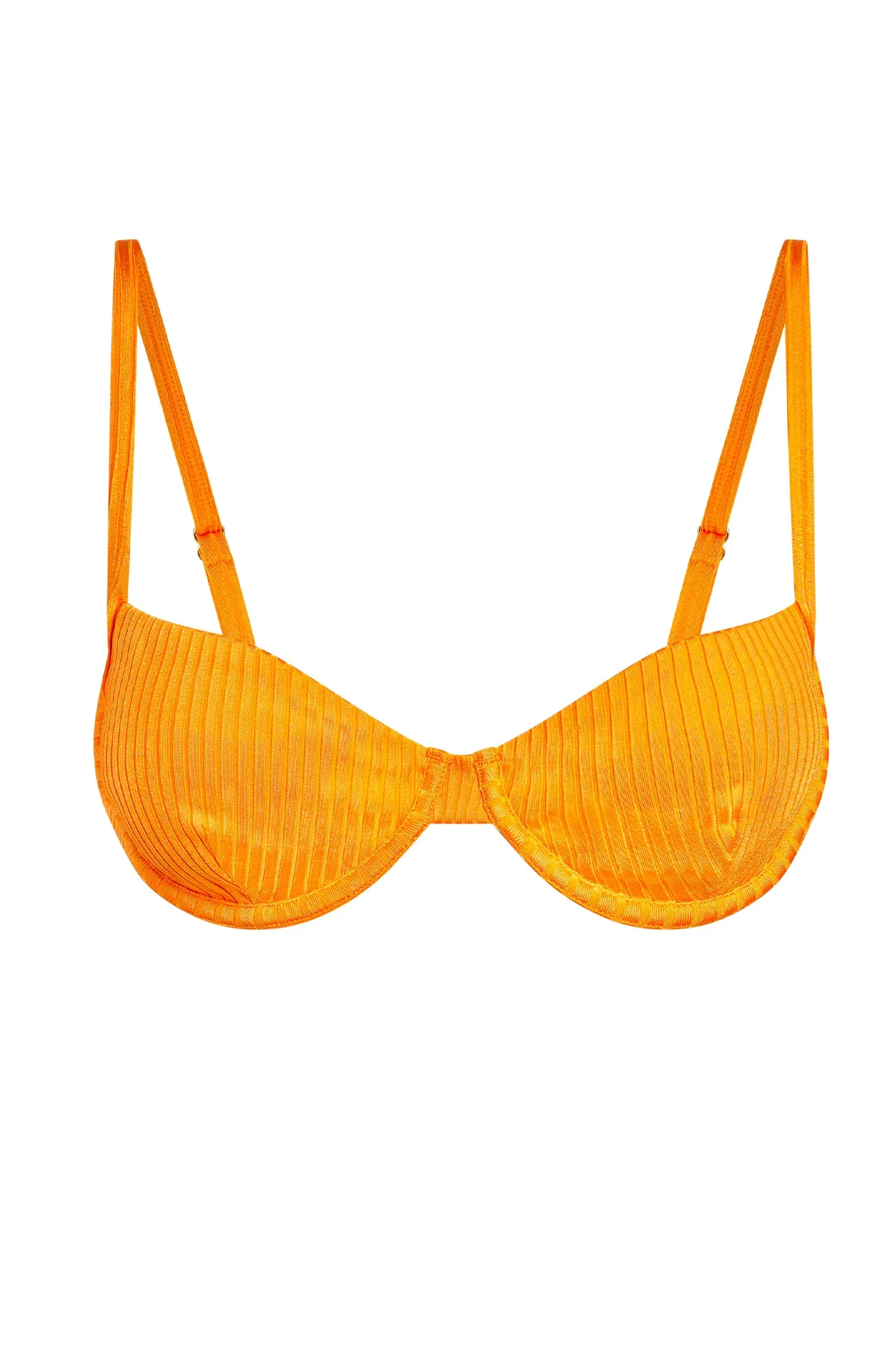 Capri Top - Clementine Wide Rib sold by Monday Swimwear